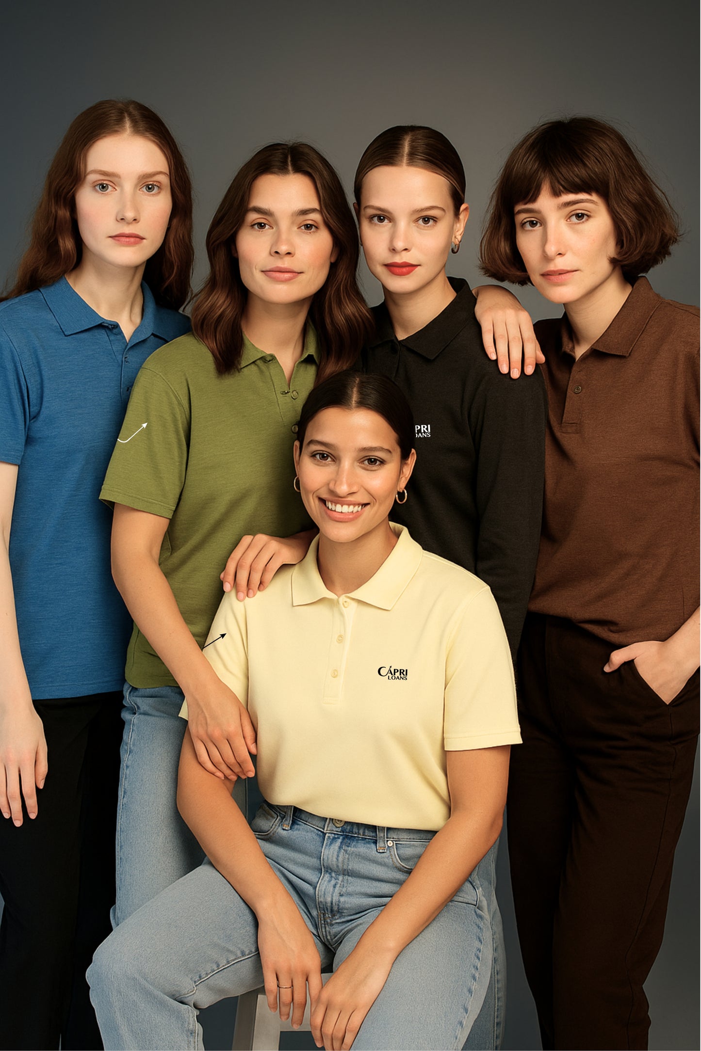 Women's Pack of 5 T-shirt