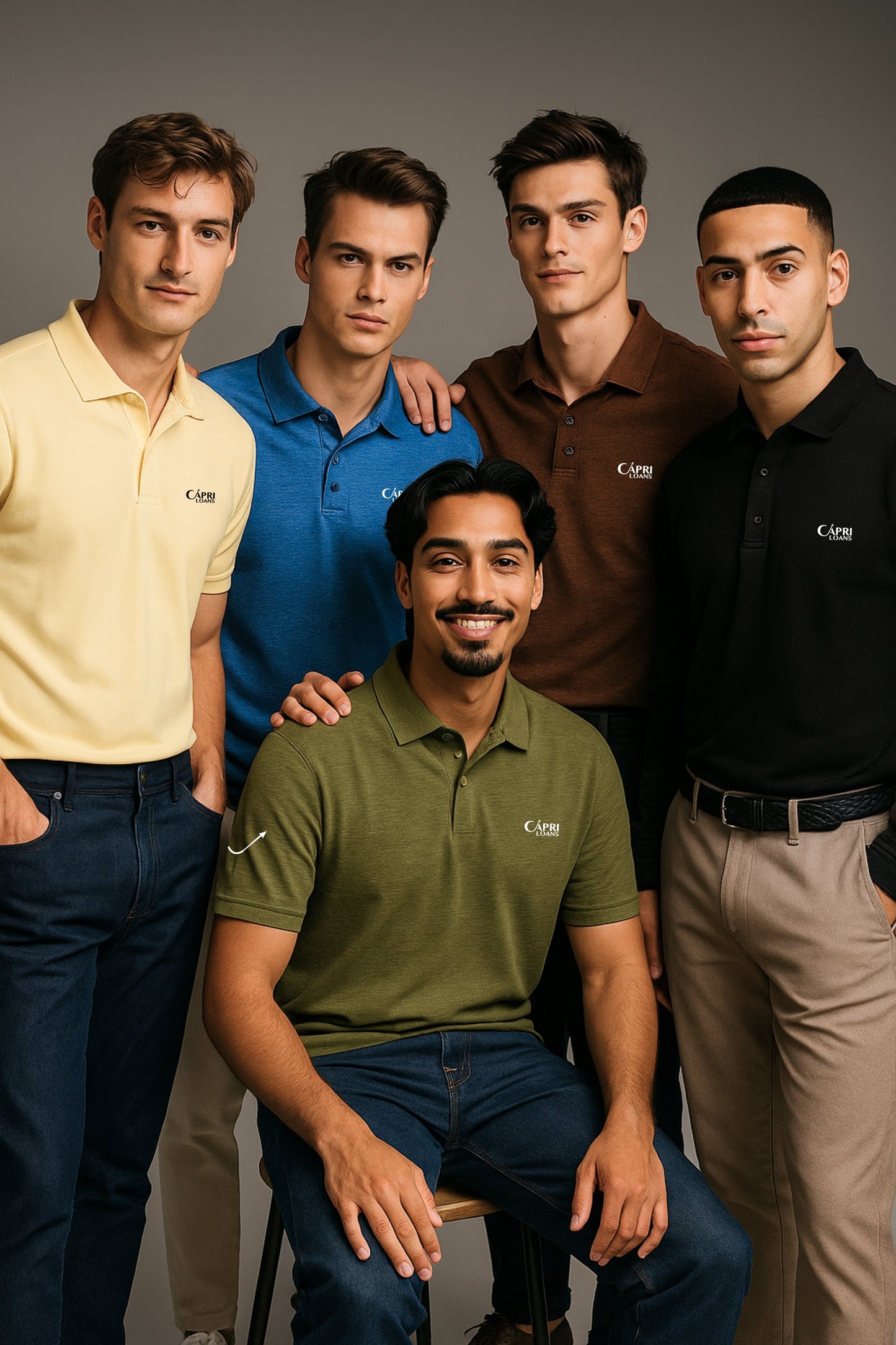 Men's Pack of 5 T-shirt